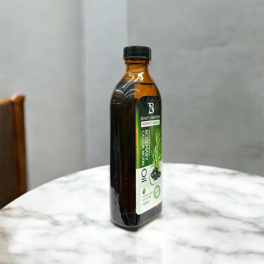 Beauty Ambition Rosemary Castor Biotin Oil - Strength & Growth Boost (150 ml) | Sabina London