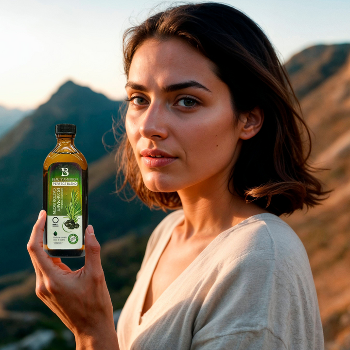 Beauty Ambition Rosemary Castor Biotin Oil - Strength & Growth Boost (150 ml) | Sabina London