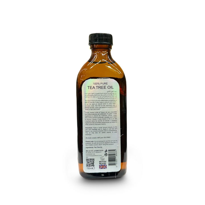 Beauty Ambition Tea Tree Oil - Purifying Essential Oil (150 ml) | Sabina London