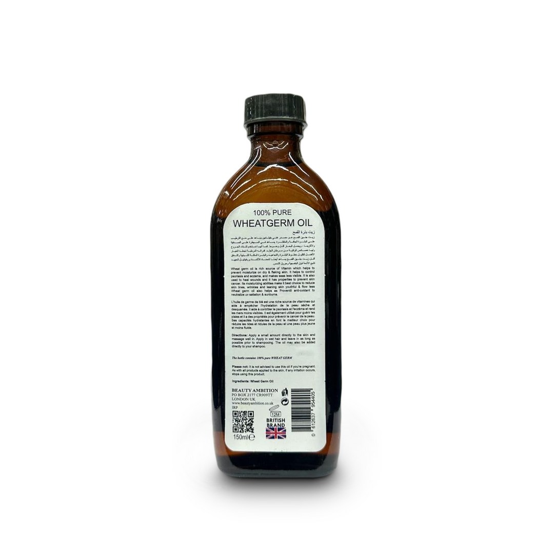 Beauty Ambition Wheatgerm Oil - Revitalising Nutrient-Rich Elixir (150 ml) | Sabina London