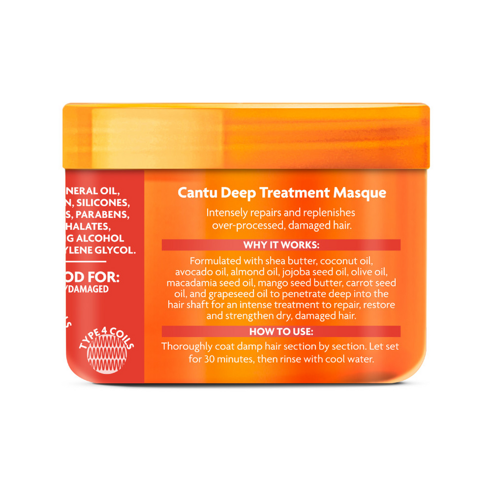 Cantu Shea Butter Deep Treatment Masque - Intense Repair for Dry, Damaged Hair