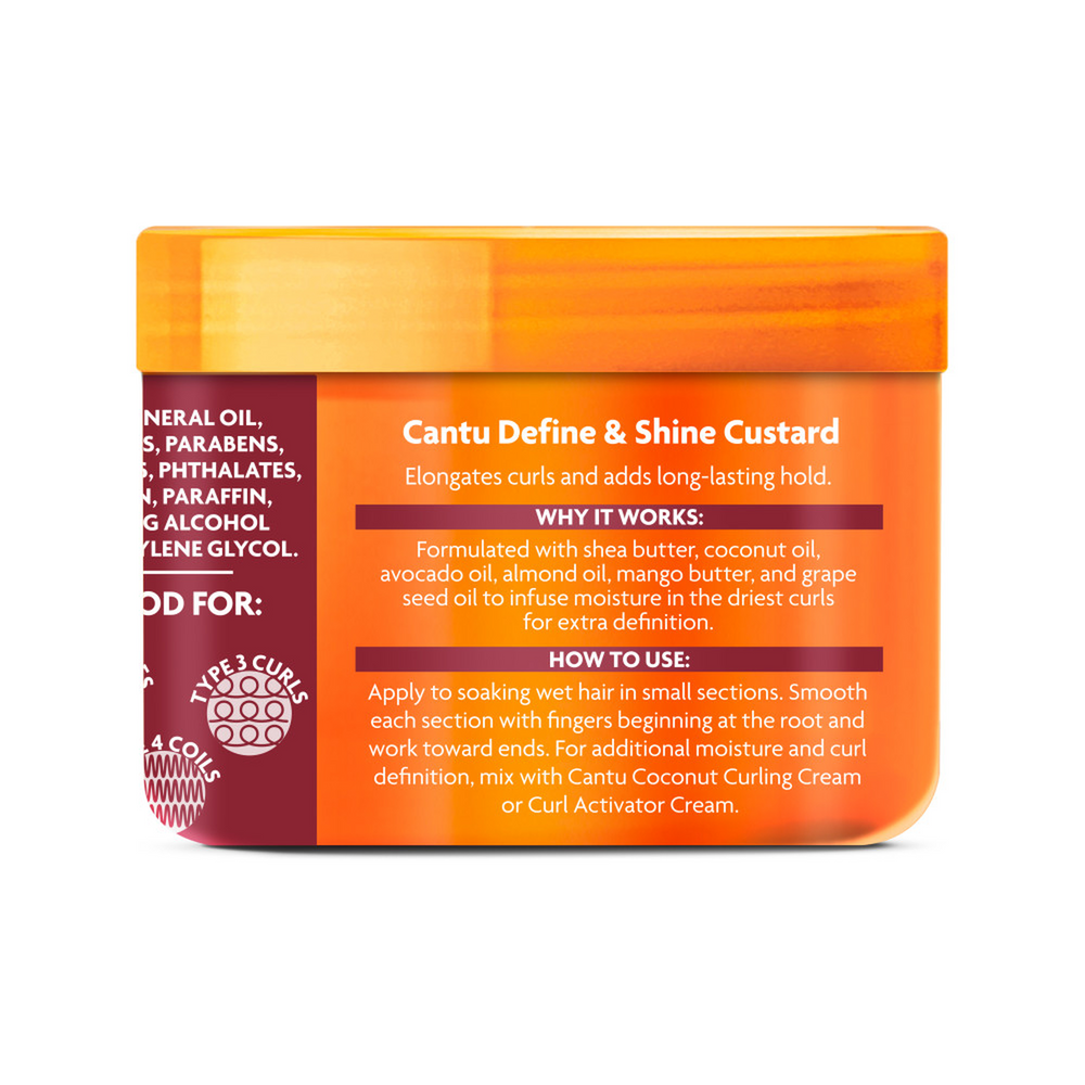 Cantu Shea Butter Define & Shine Custard - Curl Definition & Shine