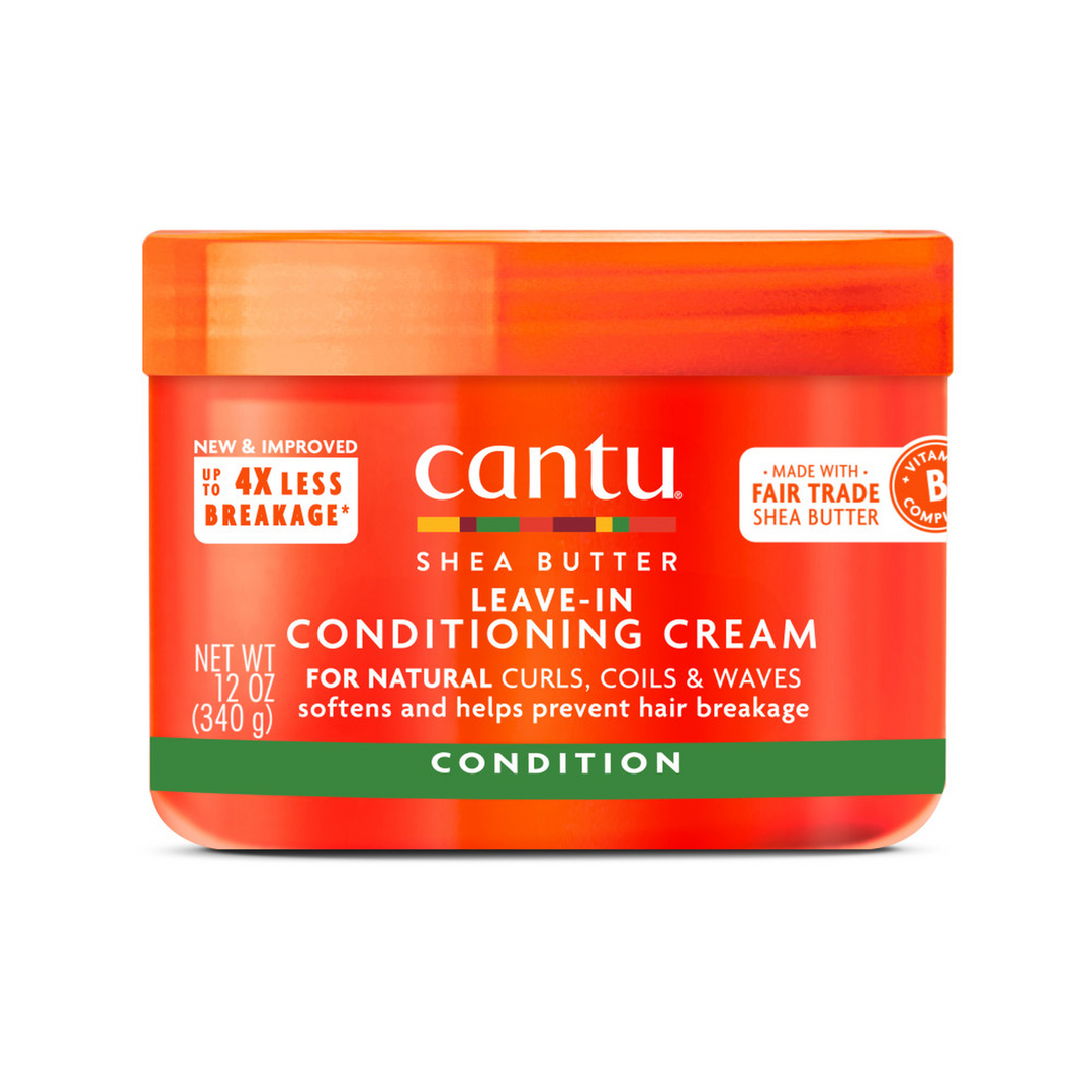 Cantu Shea Butter Leave-In Conditioning Cream - Deep Moisture & Strength