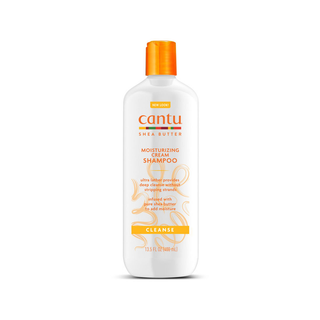 Cantu Shea Butter Moisturizing Cream Shampoo - Sulfate-Free Hydration