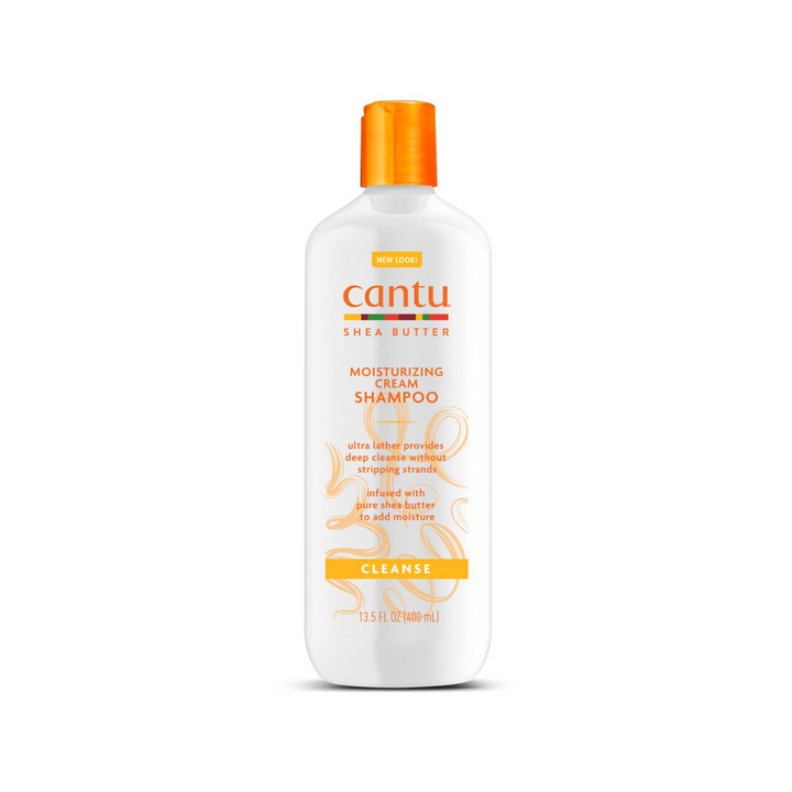 Cantu Shea Butter Moisturizing Cream Shampoo - Sulfate-Free Hydration