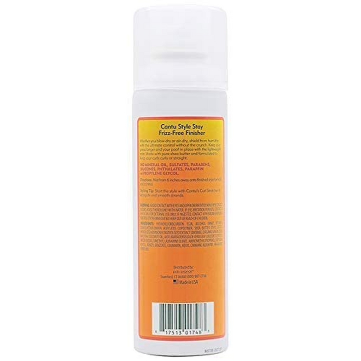 Cantu Shea Butter Natural Hair Style Stay Frizz-Free Finisher - Humidity-Resistant Hold