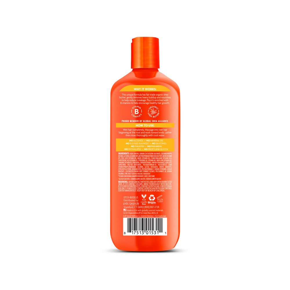 Cantu Shea Butter Sulfate-Free Cleansing Cream Shampoo - Deep Moisture & Gentle Cleanse