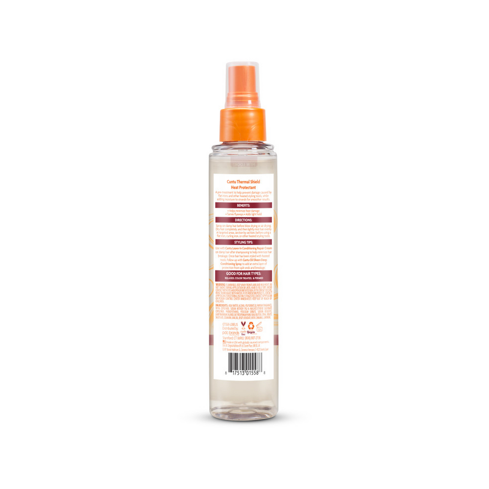 Cantu Shea Butter Thermal Shield Heat Protectant - Frizz-Free Styling