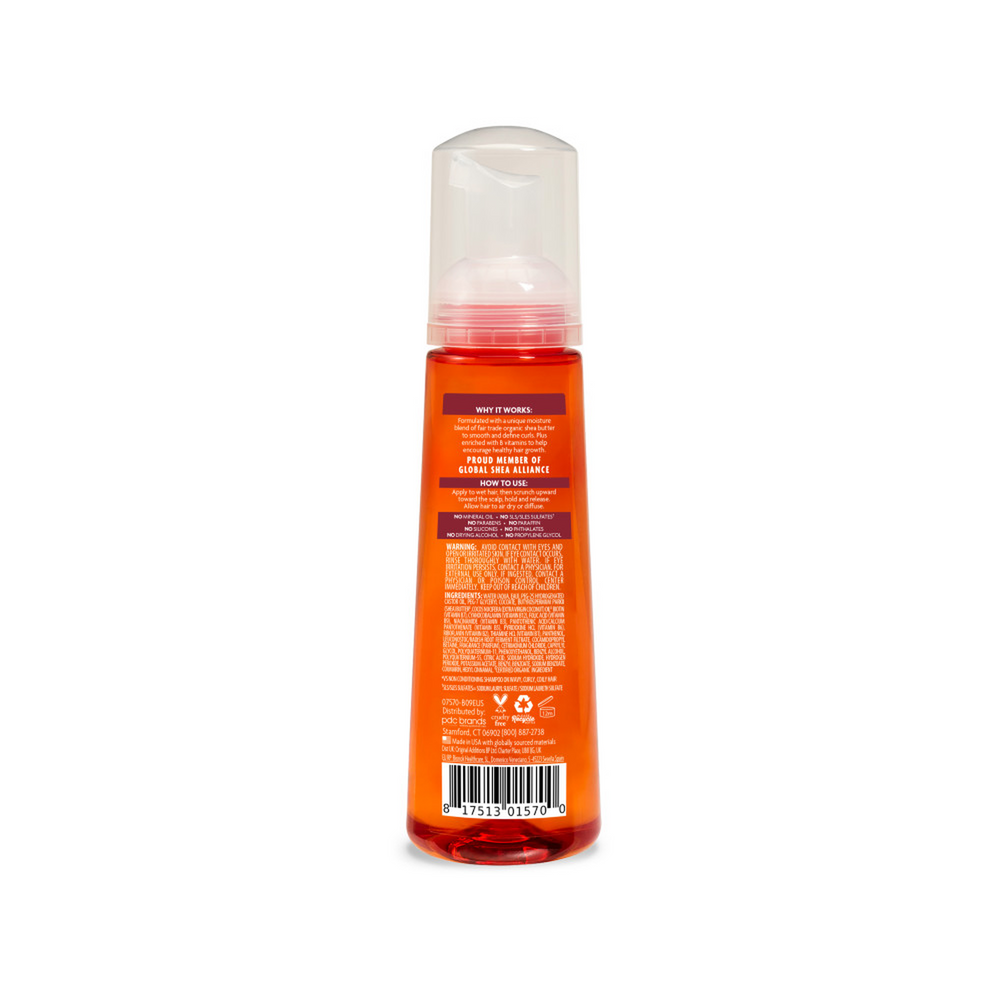 Cantu Shea Butter Wave Whip Curling Mousse - Touchable, Frizz-Free Curls