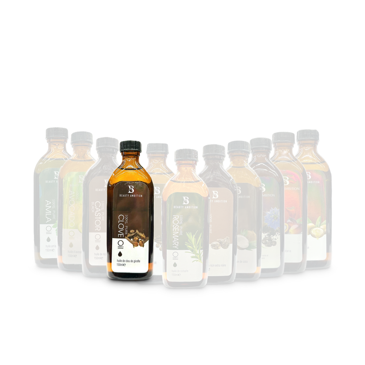 Beauty Ambition Hair Oil Collection – Natural Oils For Hair Growth, Shine & Scalp Nourishment - Sabina London
