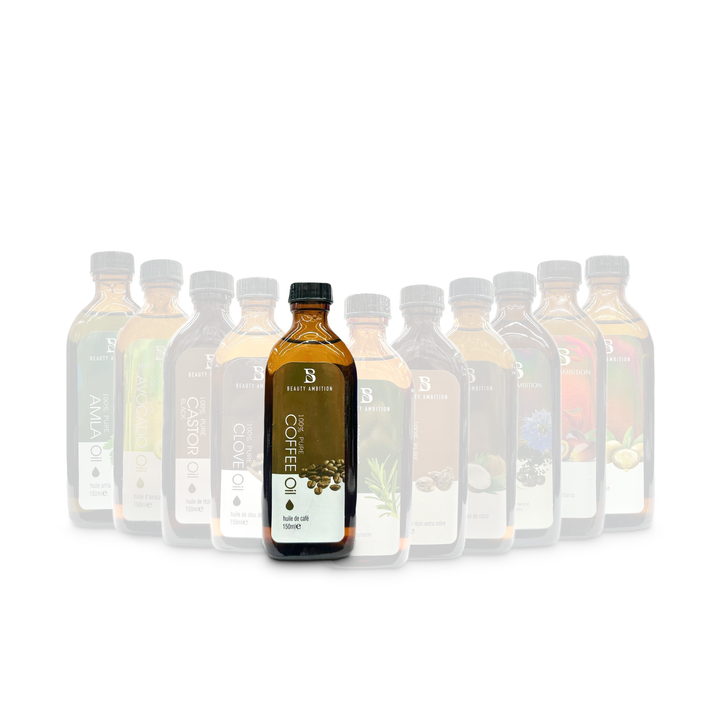 Beauty Ambition Hair Oil Collection – Natural Oils For Hair Growth, Shine & Scalp Nourishment - Sabina London