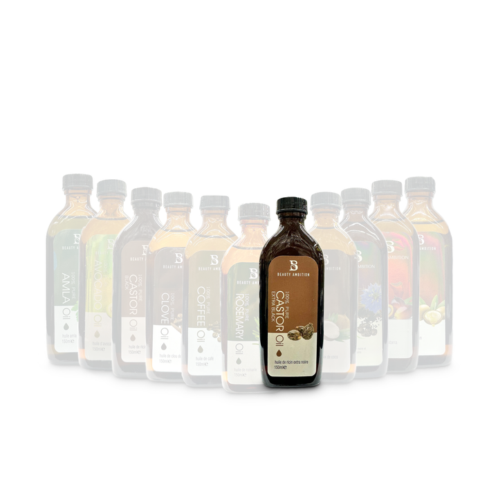 Beauty Ambition Hair Oil Collection – Natural Oils For Hair Growth, Shine & Scalp Nourishment - Sabina London