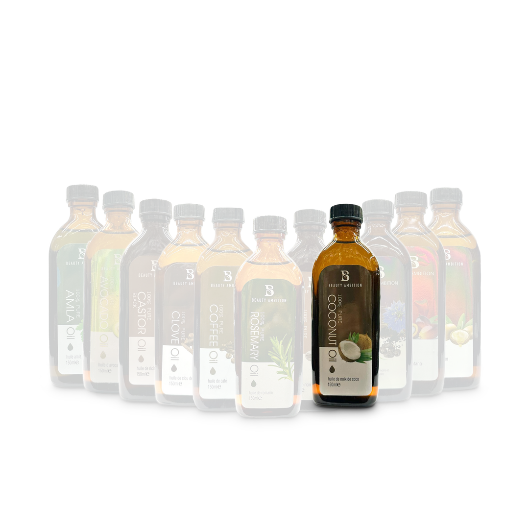 Beauty Ambition Hair Oil Collection – Natural Oils For Hair Growth, Shine & Scalp Nourishment - Sabina London
