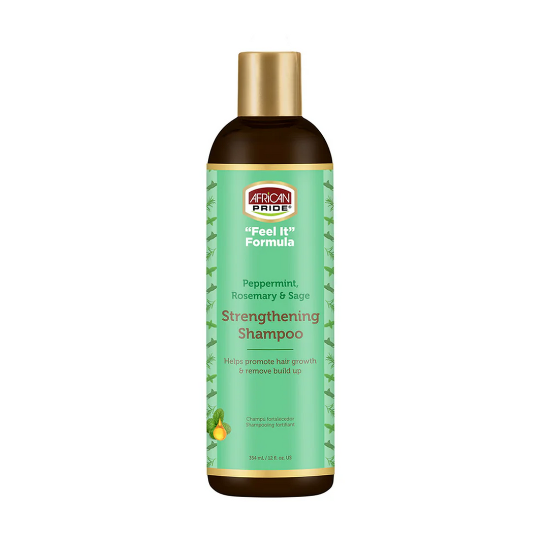 African Pride Peppermint Rosemary & Sage - Strengthening Shampoo (354 ml)