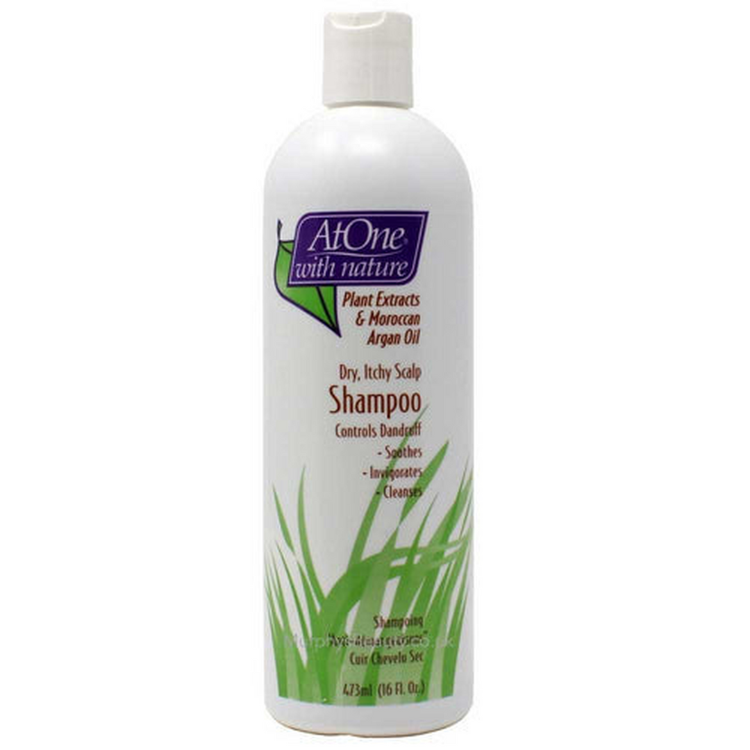 At One Dry, Itchy Scalp - Anti-Dandruff Shampoo - Soothes, Invigorates & Cleanses (473 ml)