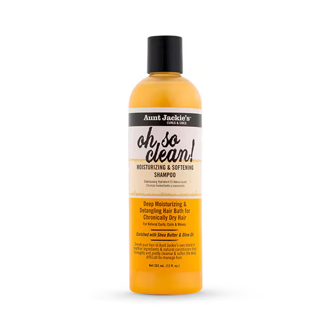 Aunt Jackies Oh So Clean - Moisturizing & Softening Shampoo (355 ml)