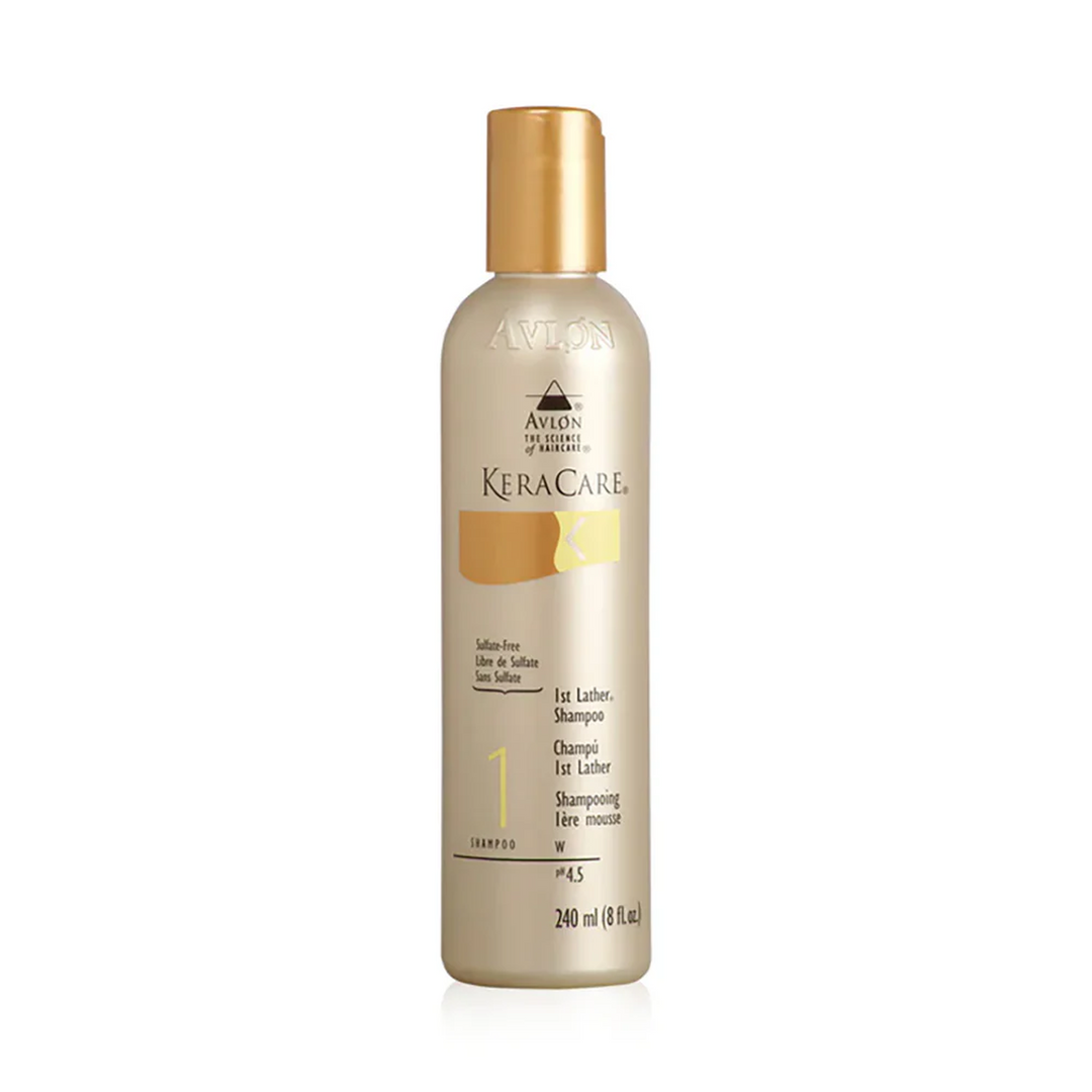AVLON KeraCare - Sulfate-Free 1st Lather Shampoo (240 ml)