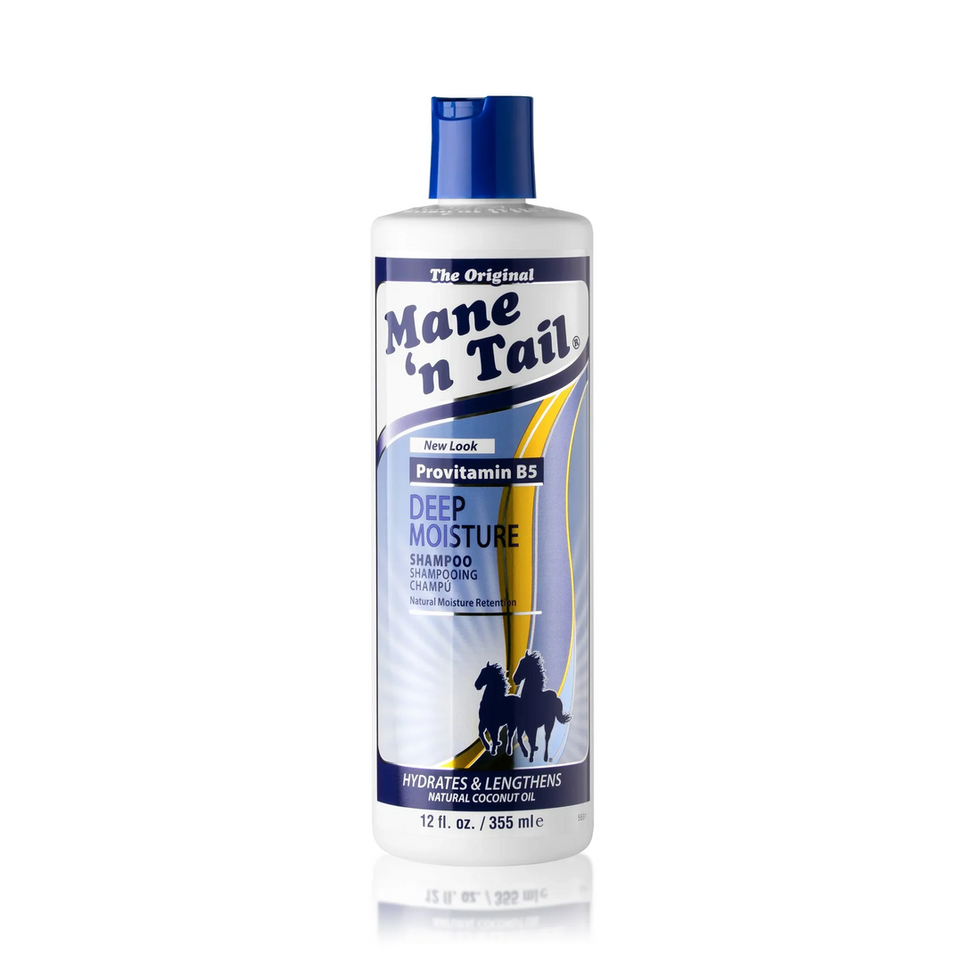 Mane 'n Tail Provitamin B5 - Deep Moisture Shampoo with Natural Coconut Oil - Hydrates & Lengthens (355 ml)