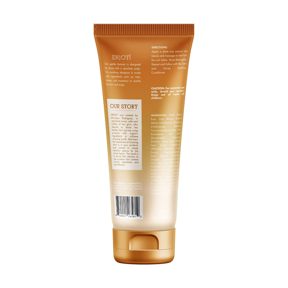 Mielle Oats & Honey - Soothing Shampoo for Sensitive Scalp (237 ml)