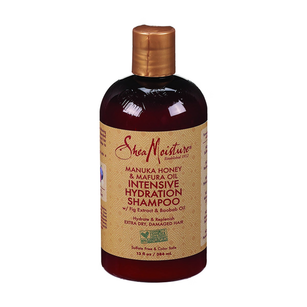 SheaMoisture Manuka Honey & Mafura Oil - Intensive Hydration Shampoo with Fig & Baobab Oils (384 ml)