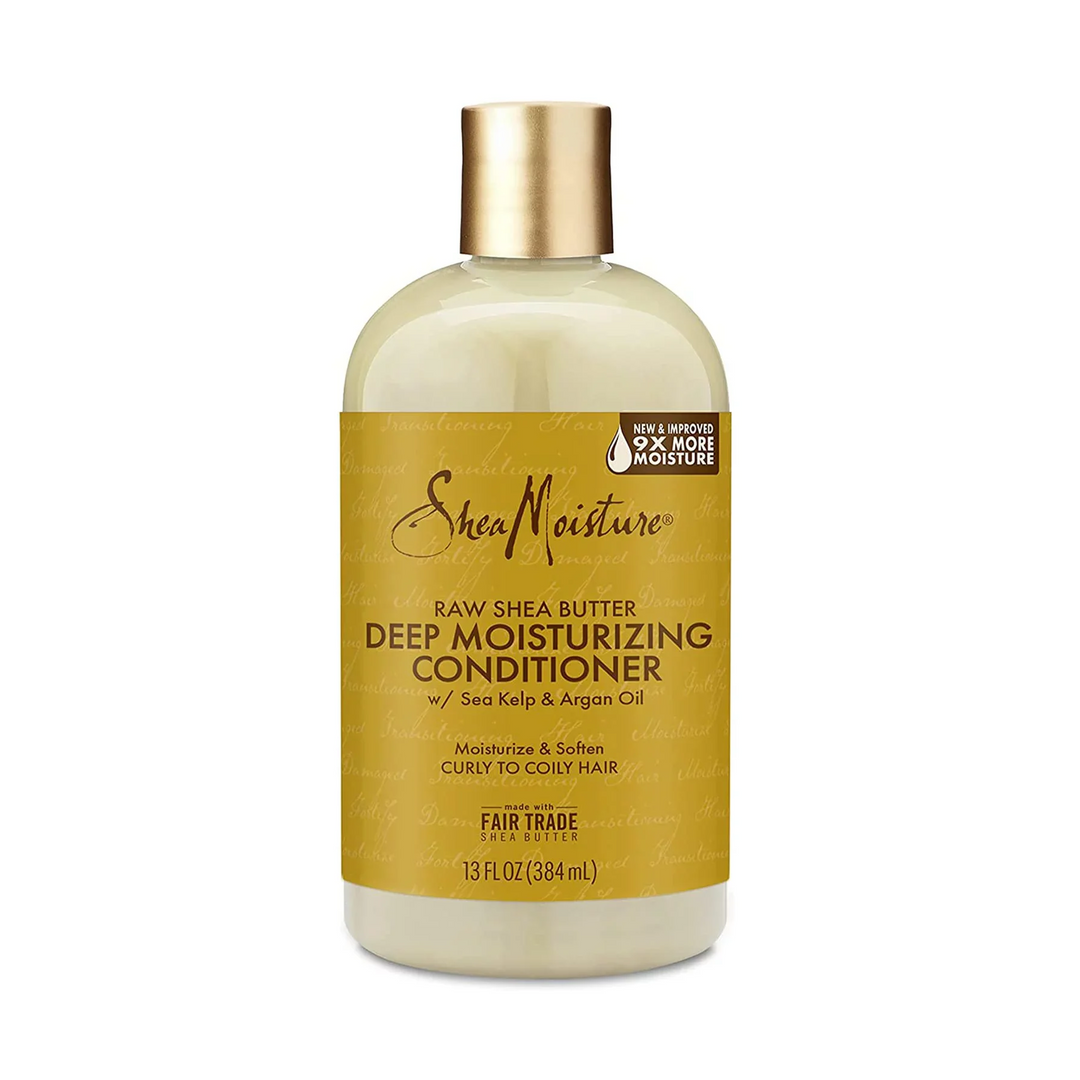 SheaMoisture Raw Shea Butter & Mint - Deep Moisturizing Shampoo with Sea Kelp & Argan Oil (384 ml)