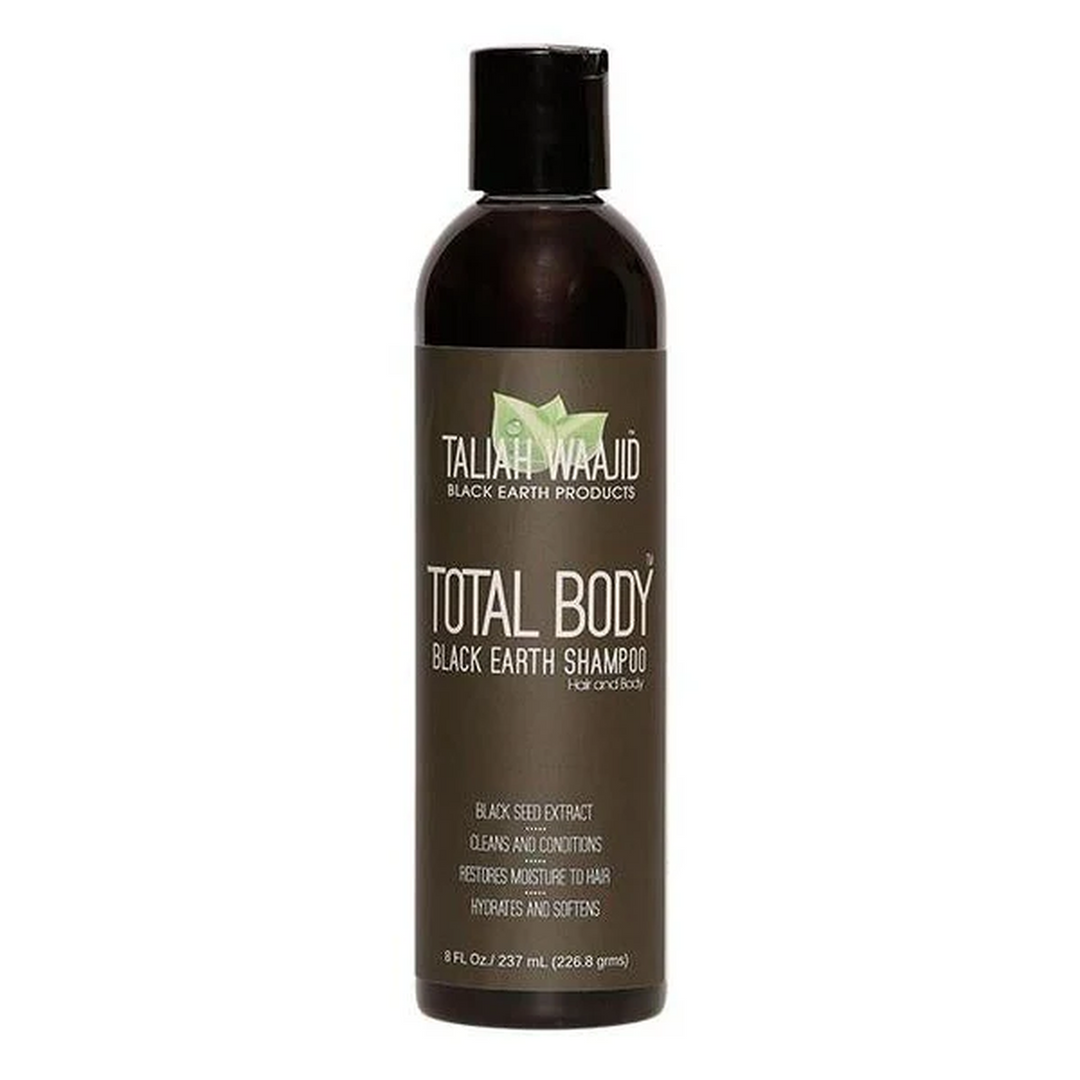 Taliah Waajid Black Earth - Total Body 2-in-1 Hair & Body Shampoo with Black Seed Extract (237 ml)