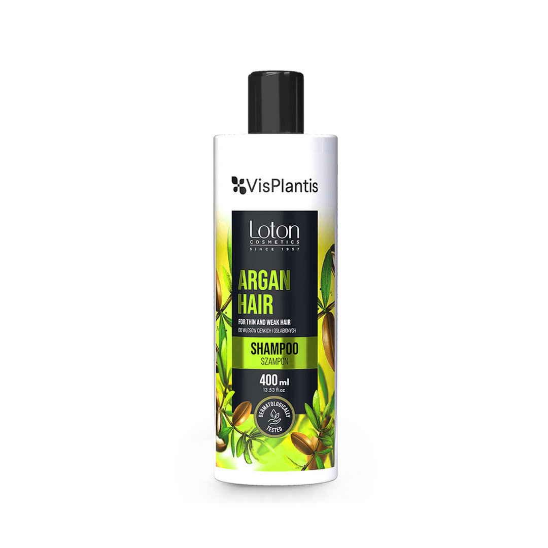 VisPlantis Argan Hair - Shampoo for Thin & Weak Hair (400 ml)