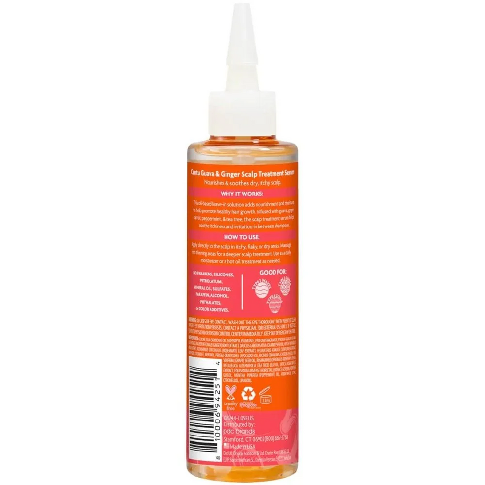 Cantu Nourishing Scalp Treatment Serum with Guava, Ginger & Carrot Oil (118 ml)