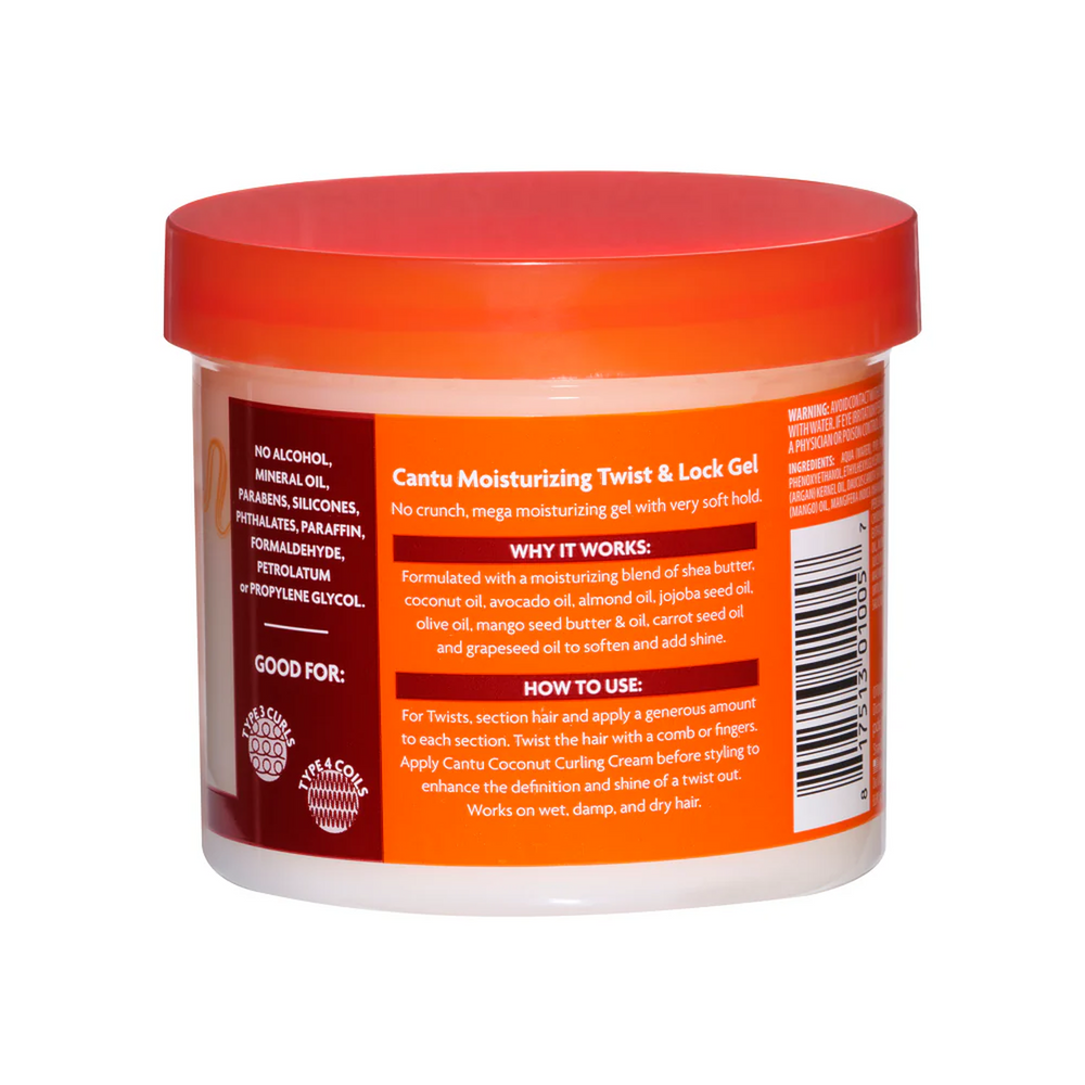 Cantu Shea Butter Moisturizing Twist & Lock Gel (384 ml)