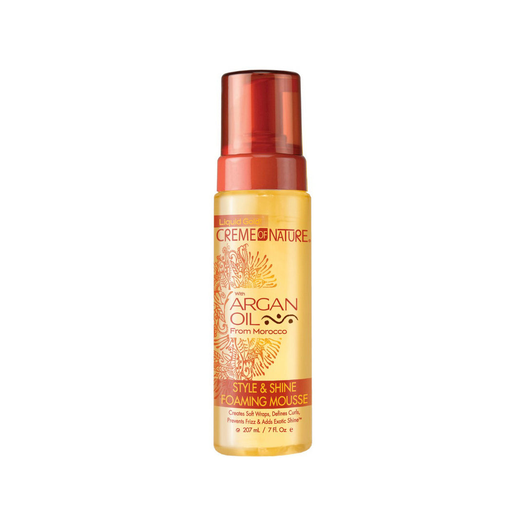 Creme of Nature Argan Oil from Morocco Style & Shine Foaming Mousse (207 ml)