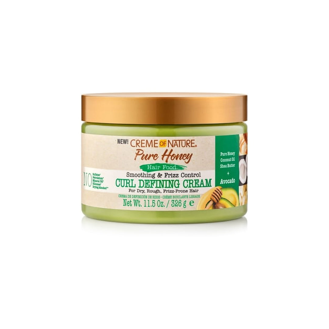 Creme of Nature Pure Honey Hair Food Honey & Avocado Curl Defining Cream (340 ml)