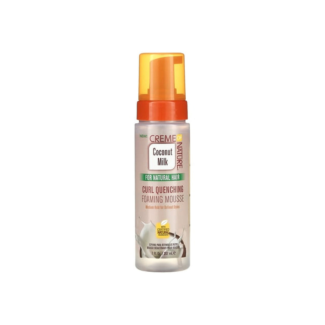 Creme of Nature Coconut Milk Curl Quench Foaming Mousse (207 ml)