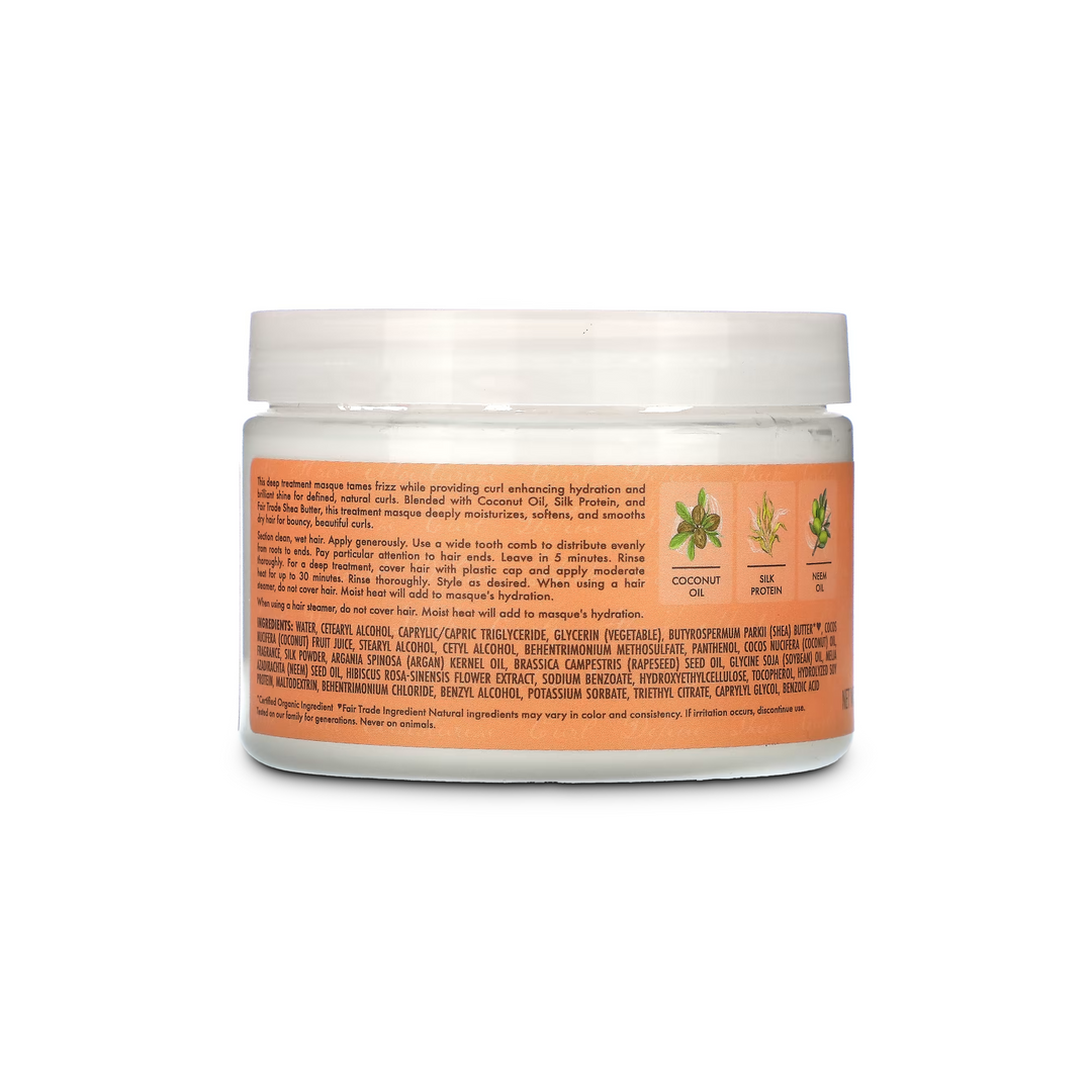 SheaMoisture Coconut & Hibiscus Curl & Shine Hair Masque (340 g) - Sabina London