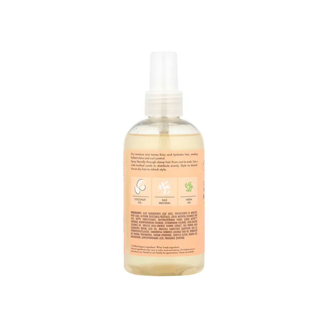 SheaMoisture Coconut & Hibiscus Frizz-Free Hold & Shine Moisture Mist (237 ml) - Sabina London