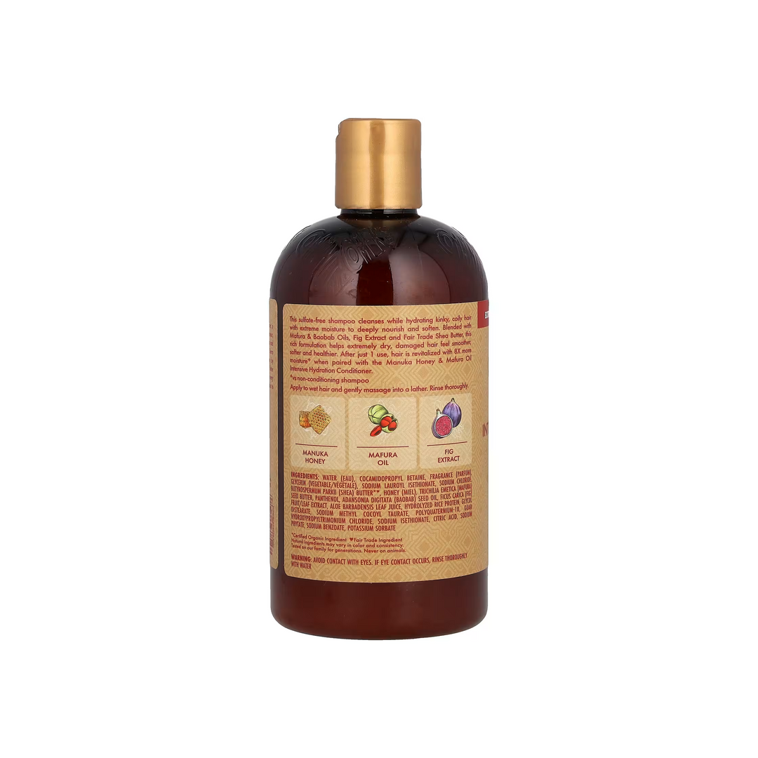 SheaMoisture Manuka Honey & Mafura Oil Intensive Hydration Shampoo (384 ml) - Sabina London