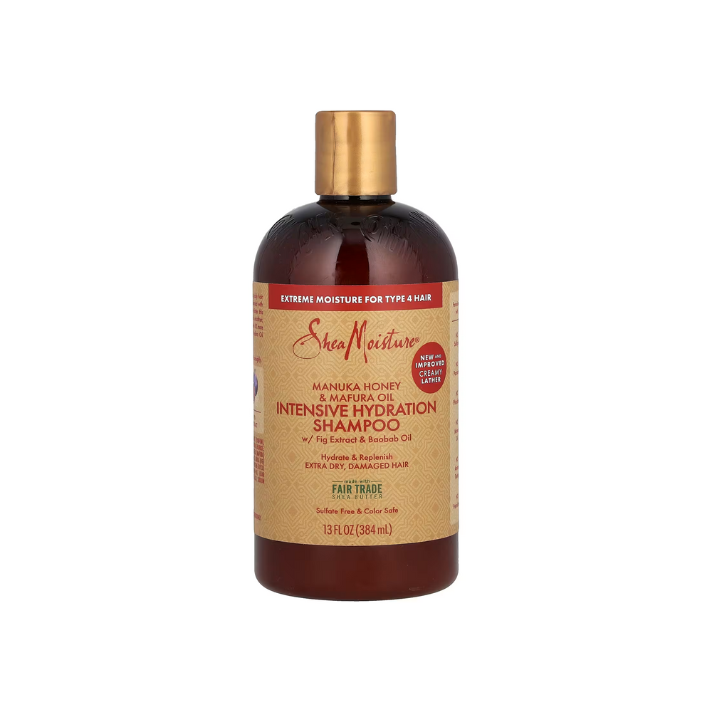 SheaMoisture Manuka Honey & Mafura Oil Intensive Hydration Shampoo (384 ml) - Sabina London