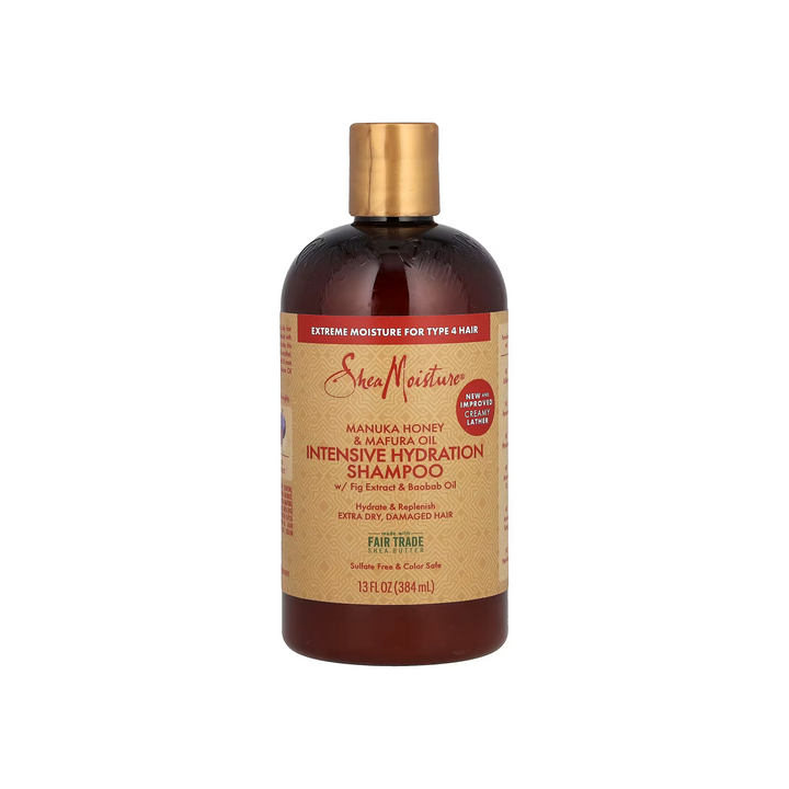 SheaMoisture Manuka Honey & Mafura Oil Intensive Hydration Shampoo (384 ml) - Sabina London