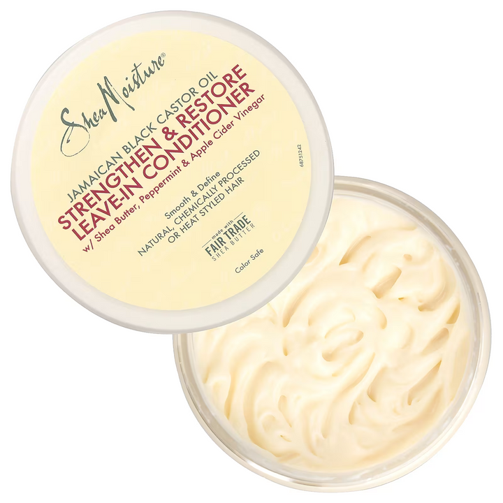 SheaMoisture Jamaican Black Castor Oil Strengthen & Restore Leave-In Conditioner (340 ml) - Sabina London