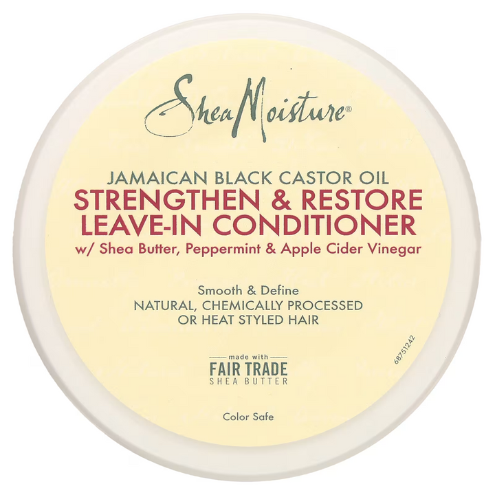 SheaMoisture Jamaican Black Castor Oil Strengthen & Restore Leave-In Conditioner (340 ml) - Sabina London