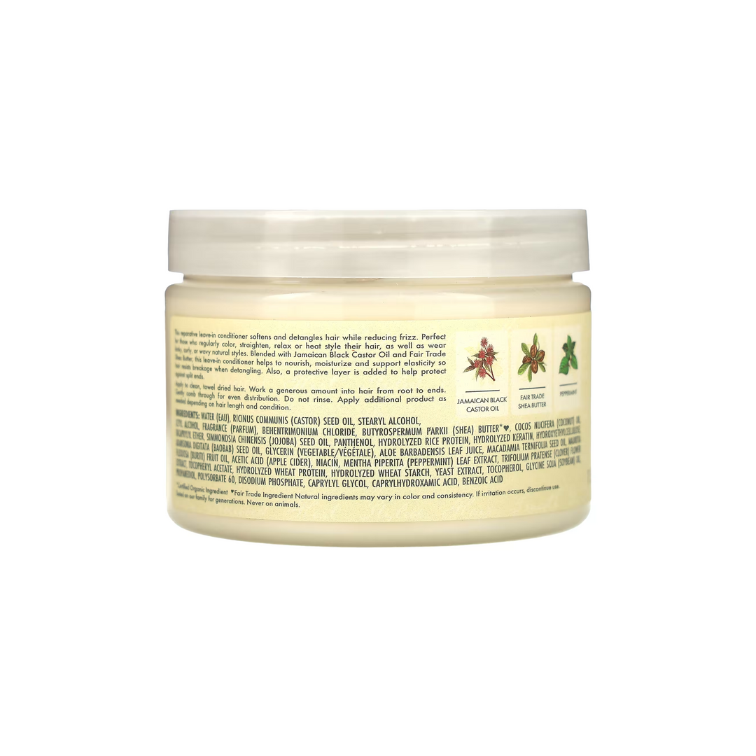 SheaMoisture Jamaican Black Castor Oil Strengthen & Restore Leave-In Conditioner (340 ml) - Sabina London