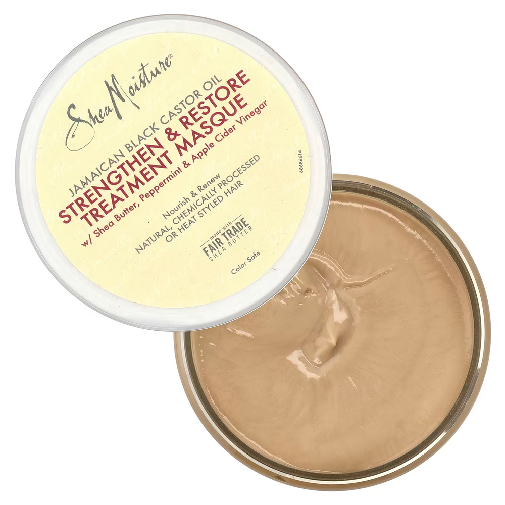 SheaMoisture Jamaican Black Castor Oil Strengthen & Restore Treatment Masque (355 ml) - Sabina London