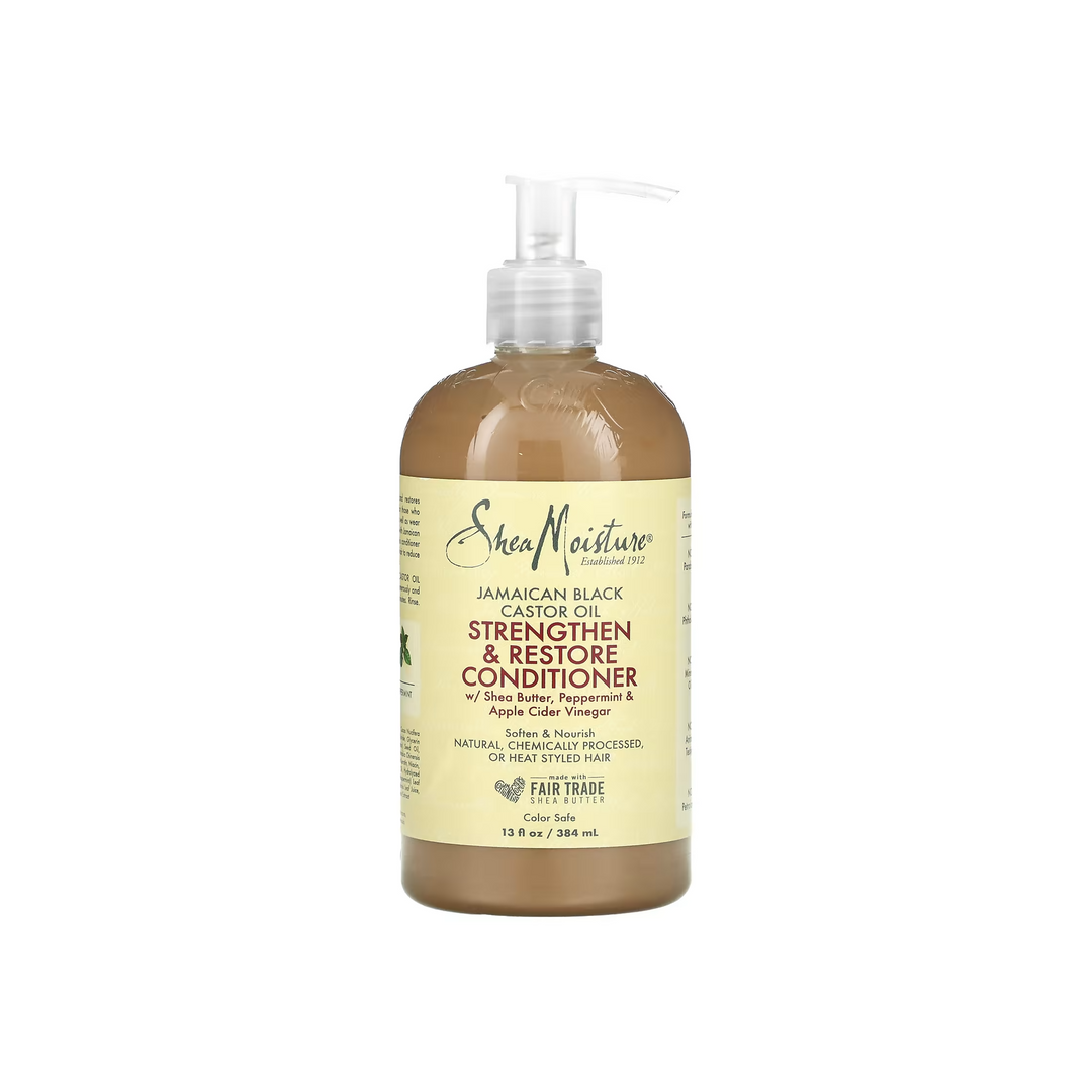 SheaMoisture Jamaican Black Castor Oil Strengthen & Restore Rinse-Out Conditioner (384 ml) - Sabina London