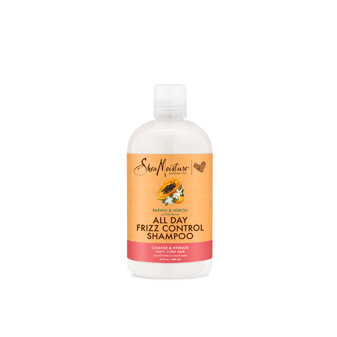 SheaMoisture Papaya & Neroli All-Day Frizz Control Shampoo (384 ml) 