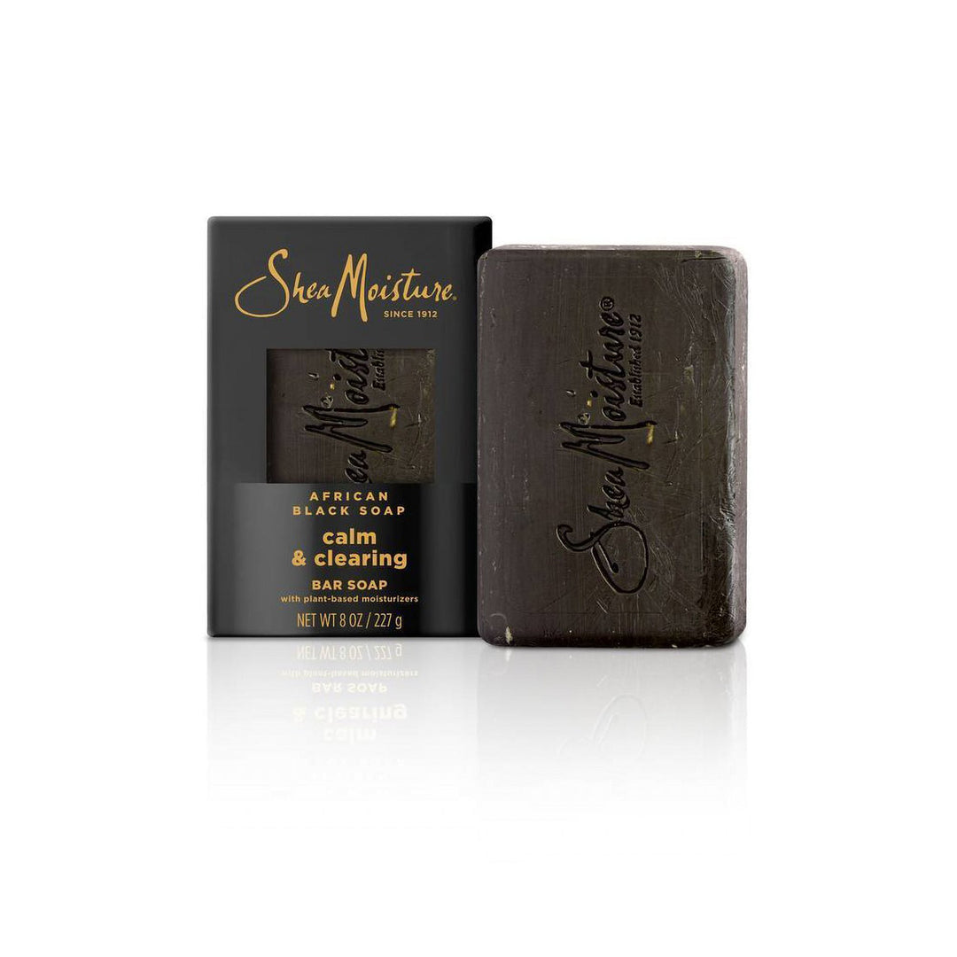 SheaMoisture African Black Soap Clarifying & Soothing Bar Soap (230 g) 