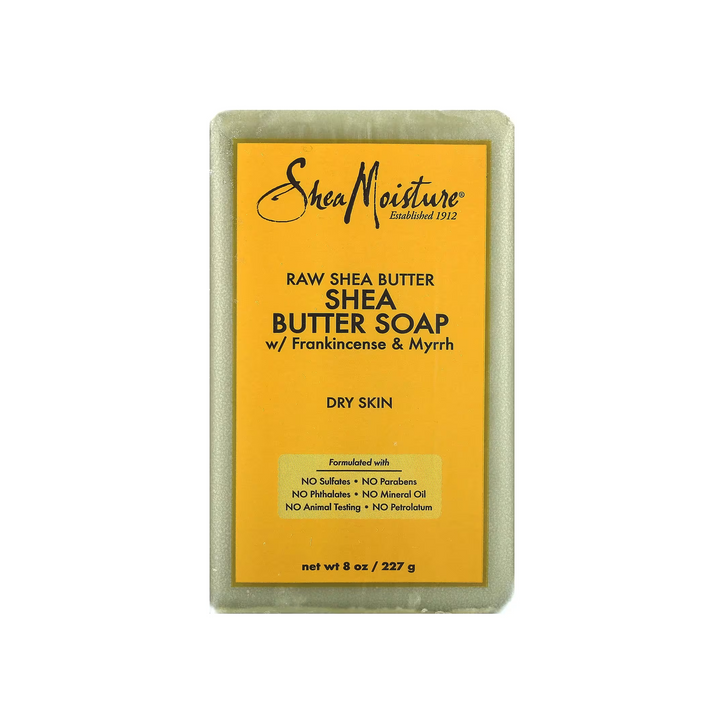 SheaMoisture Raw Shea Butter Deeply Moisturizing Bar Soap for Dry Skin (230 g) 
