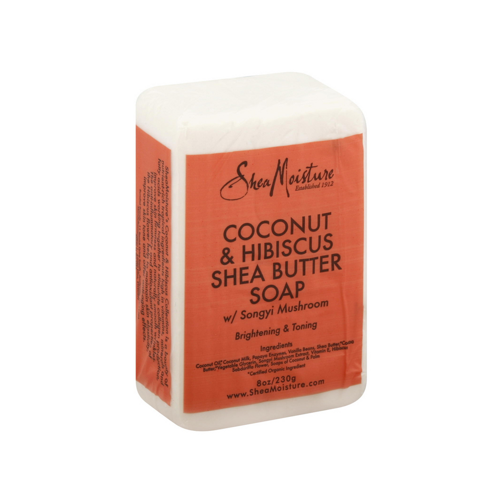 SheaMoisture Coconut & Hibiscus Glow on Radiance Bar Soap (227 g) 