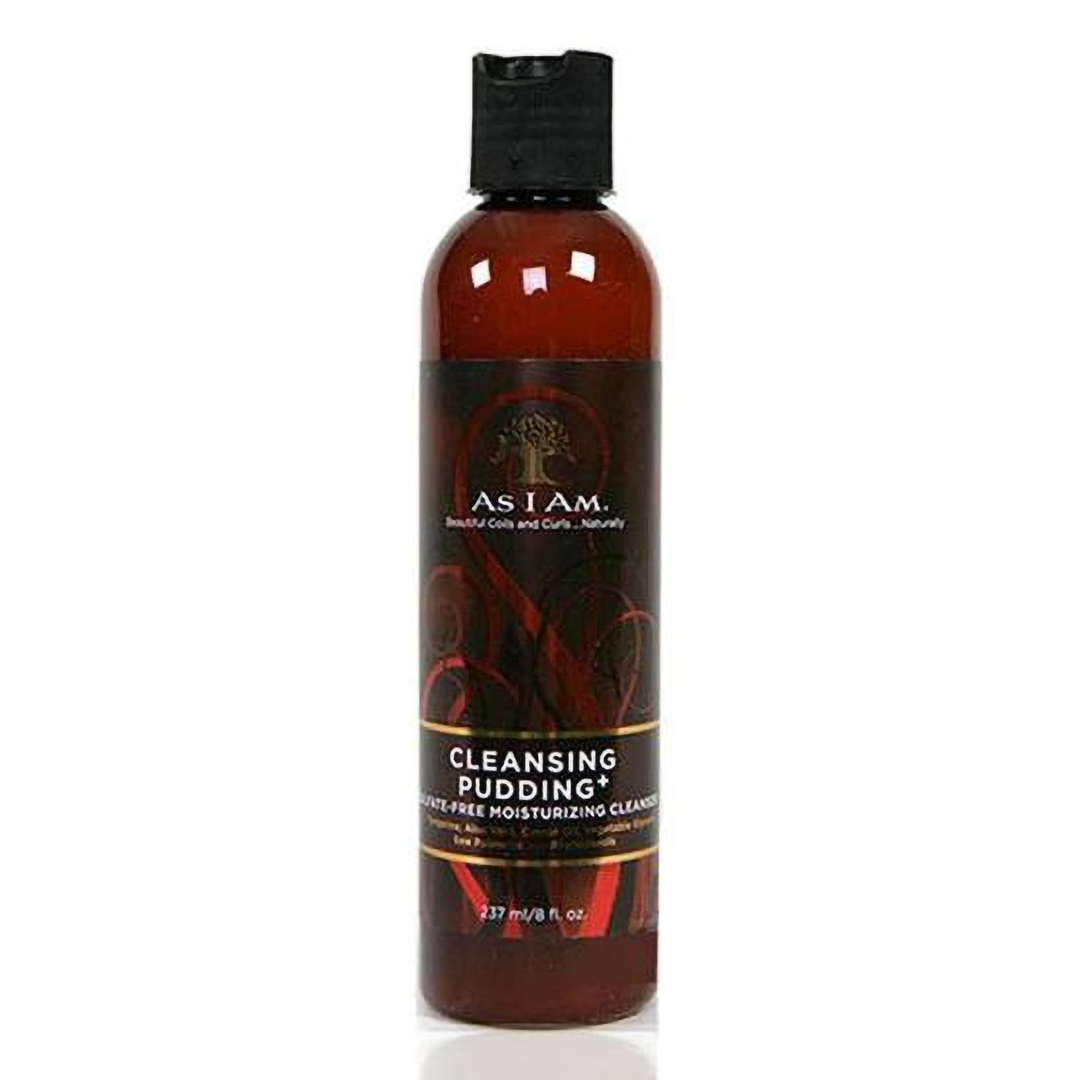 As I Am Classic Cleansing Pudding - Sulfate-Free Moisturising Scalp Cleanser with Saw Palmetto for Curls (237 ml) 