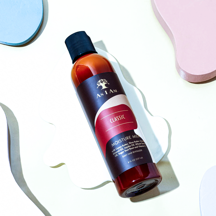 As I Am Classic Coconut Moisture Milk - Lightweight Daily Leave-In Lotion for Hydrated, Soft Curls & Coils (237 ml) 