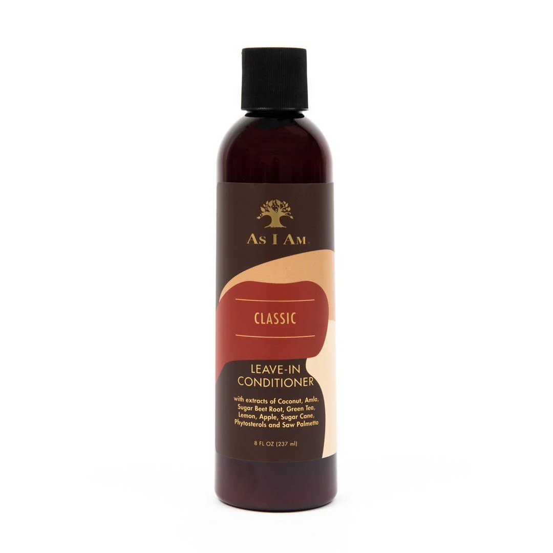 As I Am Classic Coconut Leave-In Conditioner - Nourishing, Strengthening & Detangling Lotion for Soft, Defined Curls (237 ml) 