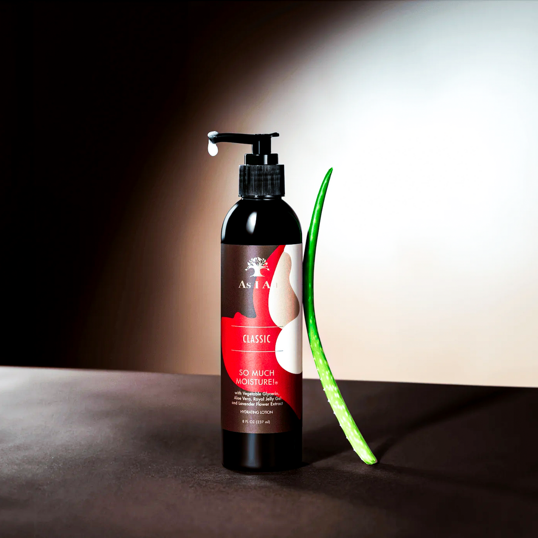 As I Am Classic So Much Moisture Hydrating Lotion - Hydrating Glycerin-Rich Lotion for Curls, Afros & Free-Textured Styles (237 ml) 
